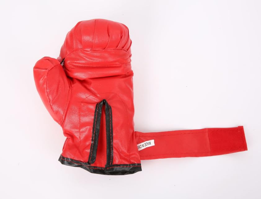 Boxing Gloves for Adults Men's Women's Boxercise Training Boxercise Stress Relief Boxing-oto (Red)