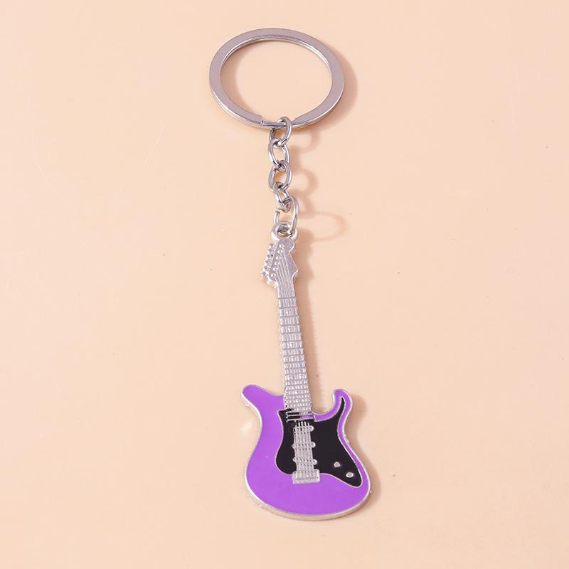 Niedlicher Emaille Mini-Klavier Schlüsselanhänger Simulation Musikinstrumente Schlüsselring Anhänger Damen Mädchen Handtaschen Dekoration DIY Schmuck Geschenk