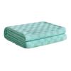 Soft Cozy 100% Cotton Throw Blanket Wide 150*200cm Plain Knitted Sofa Bed Cover Bedspreads Home Decor Thin Blanket