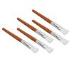 5pcs Wooden Handle Facial Mask Brush Professional Beauty Salon DIY Soft Hair Facial Mask Applicator