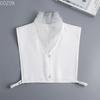 Girls Bowknots Lapel Shirt Detachable Collar Autumn Sweater Blouse Women Fake Collar Girls Removable Shirt Neck False Collar