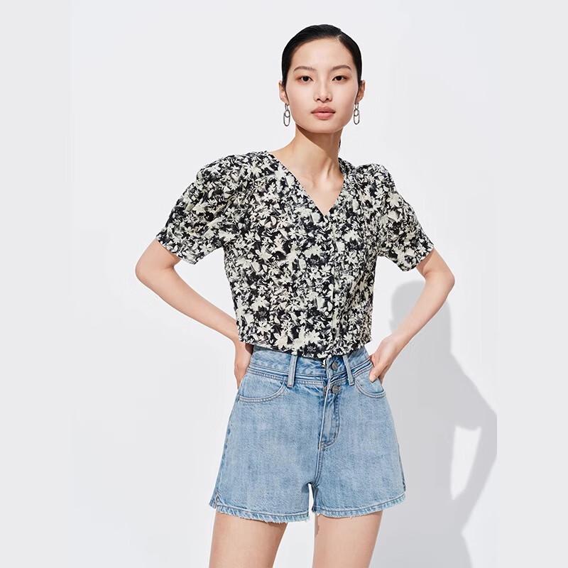 

Женские джинсовые шорты с высокой талией Sweet Basil L