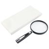 Handheld Magnifying Glass, Large Mirror, 4X High-Definition, Reading Newspapers for The Elderly, Acrylic Lens