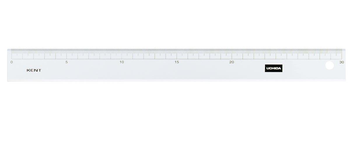 

Uchida straight line ruler 60cm with scale