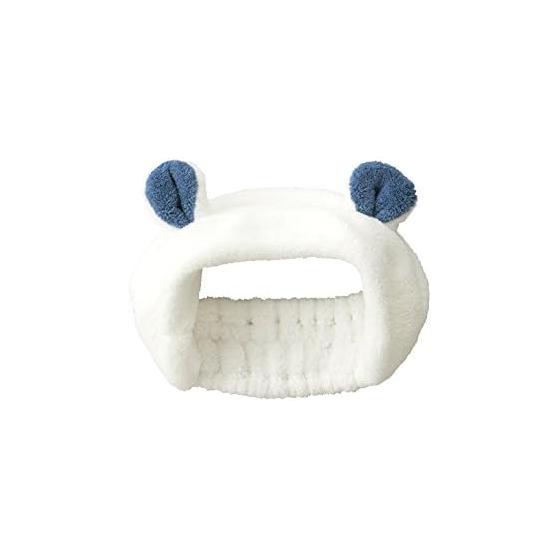 

Soft Microfiber Hair Band for Face Wash and Bath, Polar Bear Design Headband