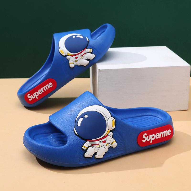 Pantofole per Bambini Mario Design Cartone Animato Cool Ragazzi Estate Indoor Antiscivolo Suola Morbida