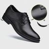 Derby Shoes for Men  New Leather Shoes Business Dress Shoes Casual Comfortable Wear-Resistant Footwear Fur Chaussure Hommes