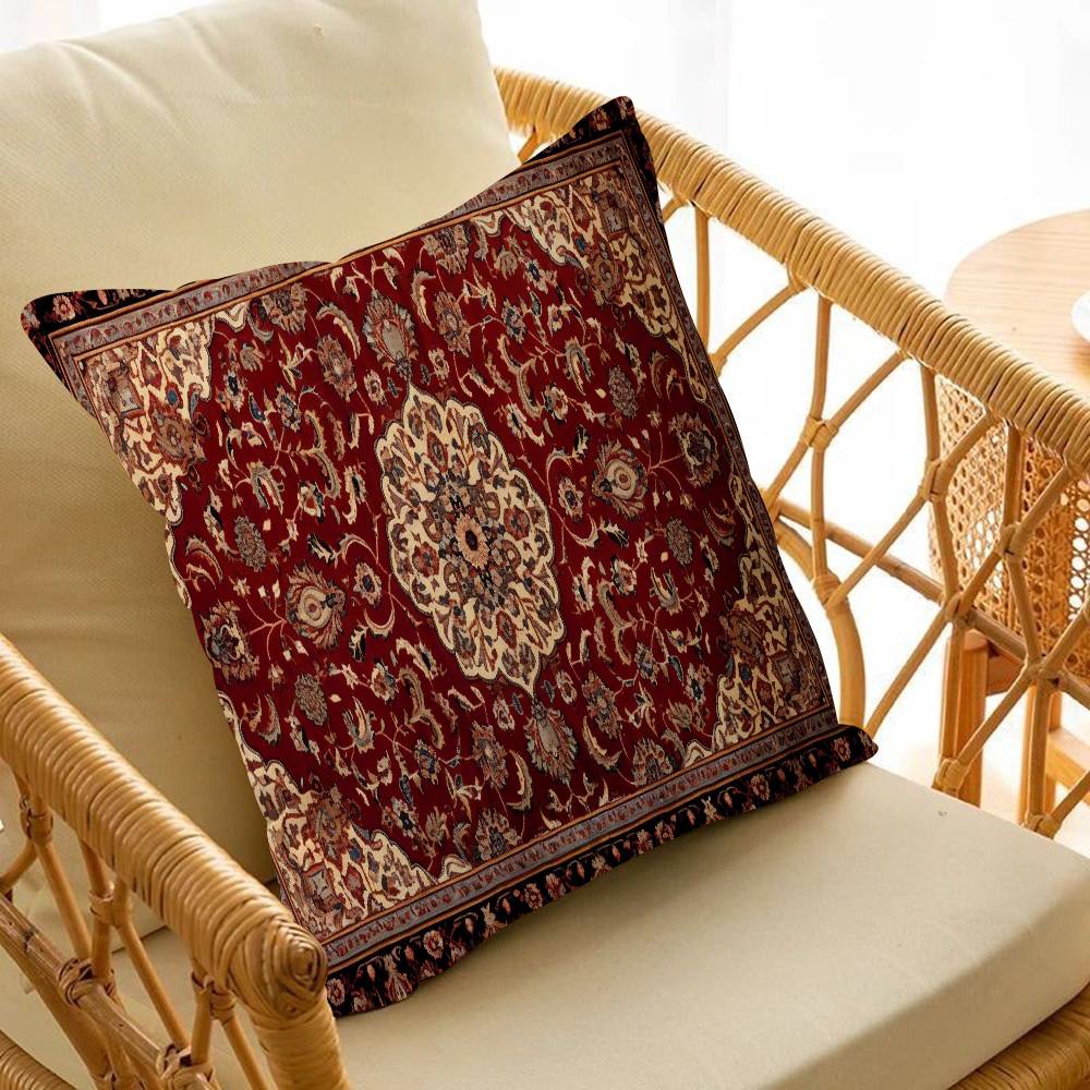 Traditional Patterned Cushion Cover 30x50 Polyester Sofa Cushions Decorative Throw Pillows Home Decoration Pillowcover