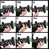 Aiuto per accordi di chitarra One-Touch Chords Presser Strumento di apprendimento per chitarra Strumento per l'allenamento degli accordi di chitarra Aiuto per principianti Amante della chitarra