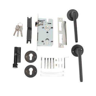 Mortise Lock Set Oxidation Resistance Perfect Fit Stainless Steel Universal Mortise Lock for Indoor