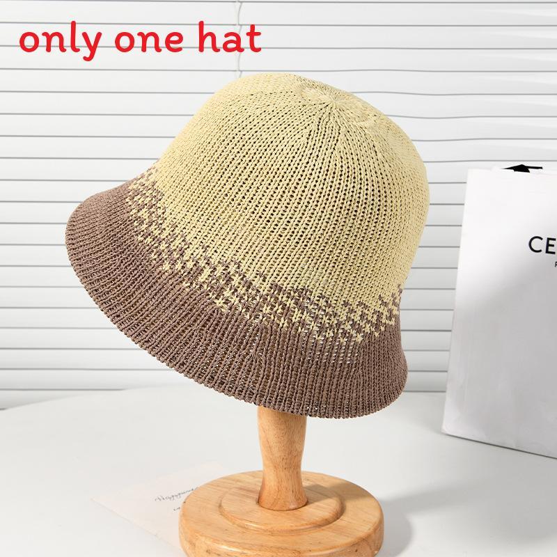 Дышащая полиэстеровая шляпа-рыбака с широкими полями для защиты от солнца и путешествий бежевый