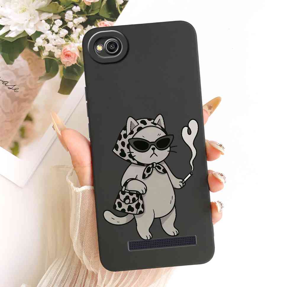 For Xiaomi Redmi 4A Case 5.0" Cute Cat Butterfly Cartoon Soft Silicone Cover For REDMI 4A Redmi 4A Protective Shell Bumper