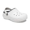 Crocs Casual and Comfortable Warm Children's Hole Shoes White Grey Children's Model