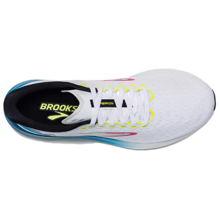 Brooks Hyperion White Blue Pink Men Sneakers 110407-1D-120