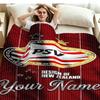 1PC Philips Sport Vereniging Custom Name Patterned Flannel Blanket Suitable For All Seasons for Home Decor Warmth and Comfort Gifts Holiday Present
