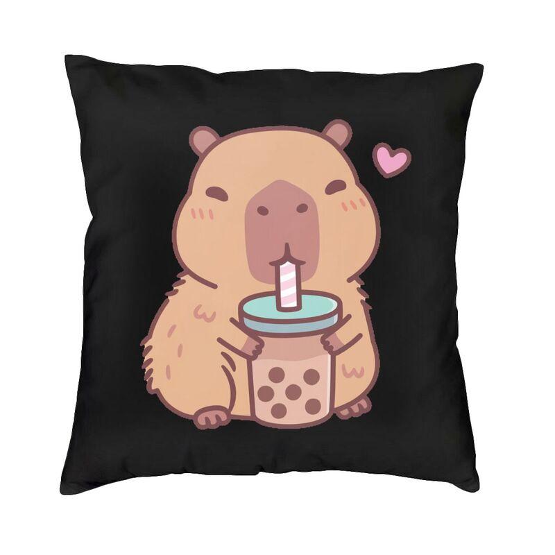 

Capybara Cushion Cover Two Side Printing Floor Pillow Case for Living Room Fashion Pillowcase Home Decorative 30x30cm 12x12in