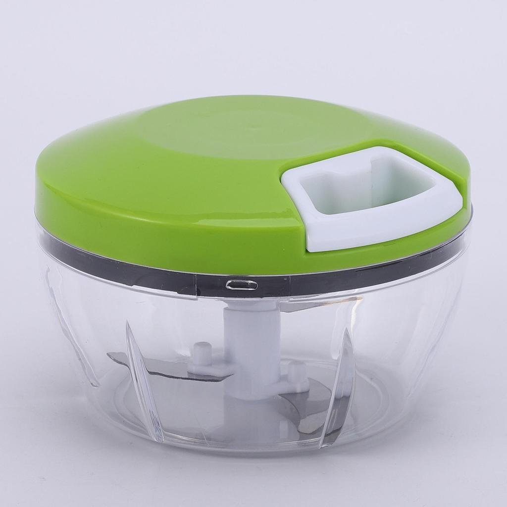 Multi-Functional Hand-Pulled Vegetable and Meat Chopper with Garlic Press