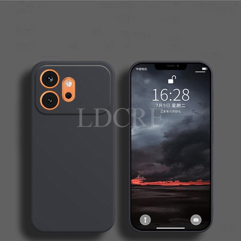 For Honor 600 Case Liquid Silicone Official Phone Cover Honor 600 Case TPU Plain Rubber Protector Case Honor 600 Pro Cover