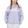 adidas Wx Color Block Větrovka Dámské Bundy Fialová HD0368