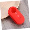 GRIRIW 3 Key Box Section Key Cover Accessory Key Case Accessory Key Set Remote Control Case Accessories, Red