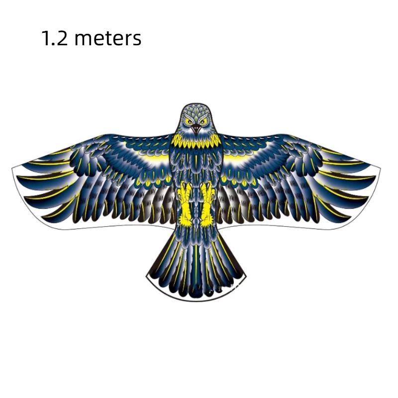 1 Piece Outdoor Fun Sports Bird Repelling Kite 1.2/1.55/1.6/1.65/1.8 Meters Easy To Fly Eagle Kite For Kids Or Adults