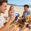 Digital Display Mini Electric Fan Adjustable Powerful Turbos Fan Portable Handheld Fan  Indoor Use