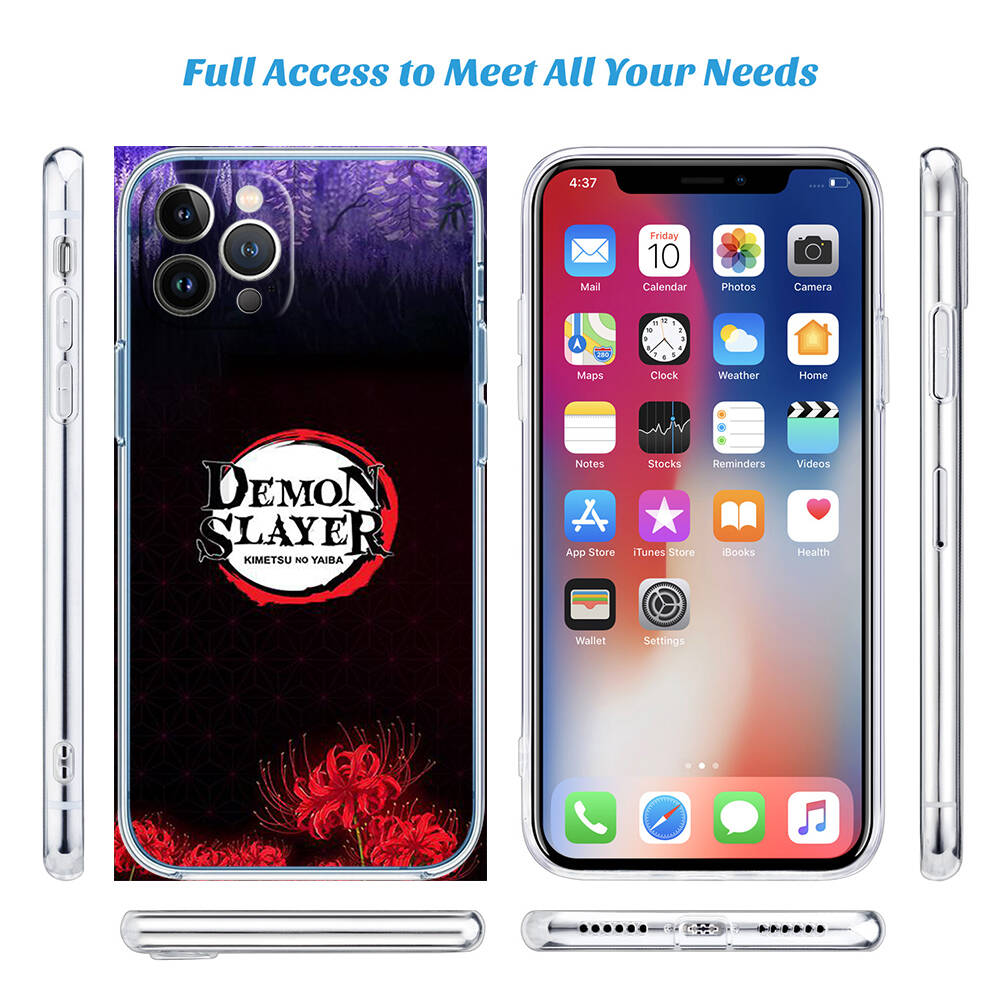 Anime Demon Slayer Case for Motorola G10 G20 G04 E30 E40 E22 E20 E13 E15 G22 G23 G05 G75 G35 G55 E22S E7 G6 G7 G8 G9 Plus Power Play