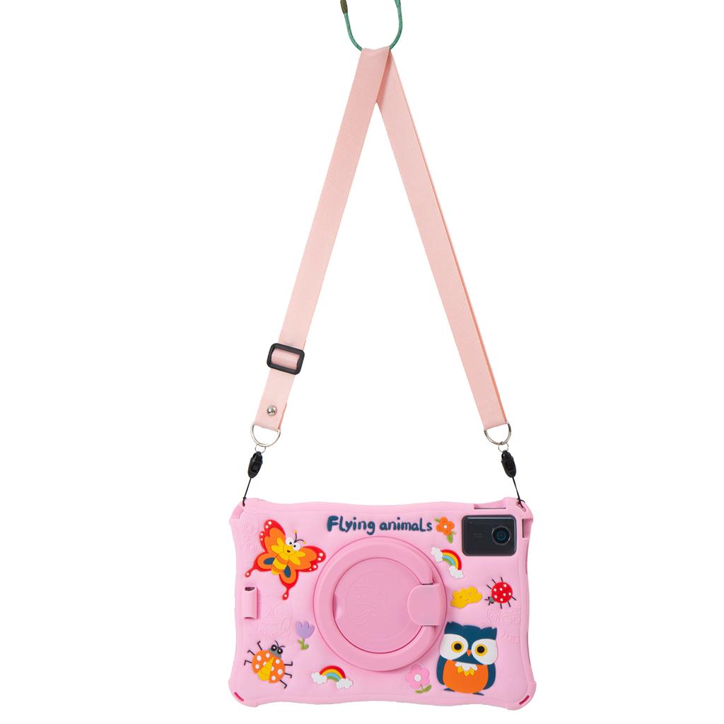 Για Lenovo Tab M11 TB330FU/331FC/Xiaoxin Pad 11 2024 Θήκη με Λουράκι Ώμου Στήριγμα Κινούμενα Σχέδια Σιλικόνη Κάλυμμα