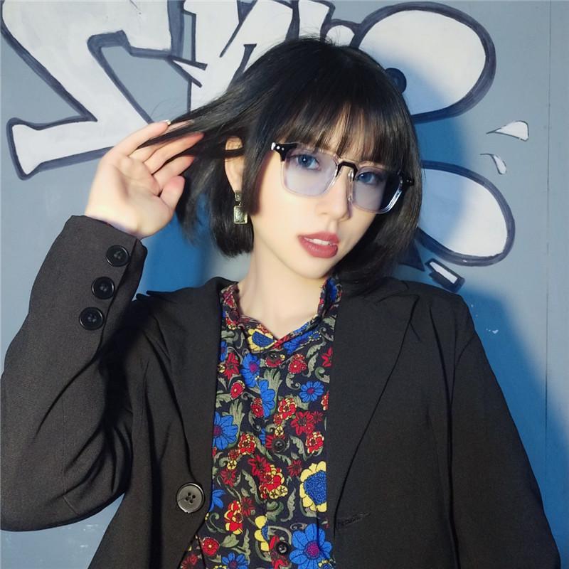 RMM brand high-quality new splicing meter nail square sunglasses Fashion men hip hop glasses retro sunglasses women