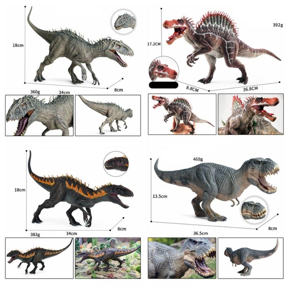 Animals Model Dinosaur Model Toys Tyrannosaurus Spinosaurus Figurine  Collection
