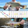 10Pcs Fishing Spoons Lures Kit Trout Baits with Storage Case Hard Fishing Spinner Baits with Barbed Hook Fishing Accessories