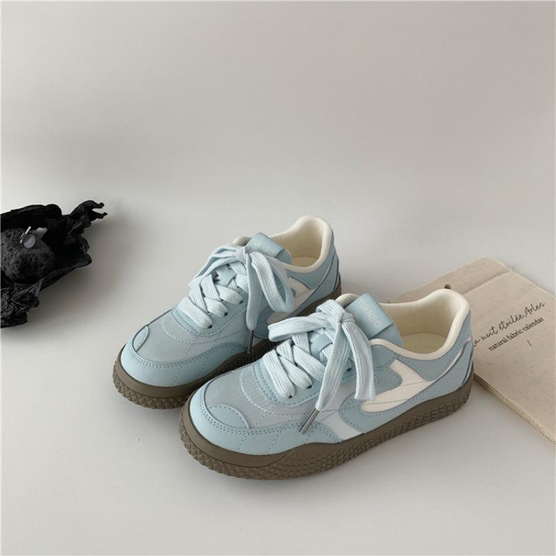 

2025 прямые продажи 2025 ранняя осень новая корейская версия модной повседневной обуви на доске женские универсальные синие кеды 40 синий