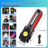 Multifunctional Car Hammer and Super Bright Flashlight for Emergency and Auto Maintenance