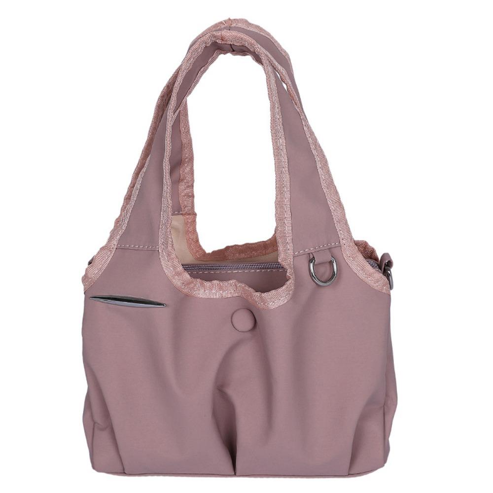 Handbag Nylon Tote Bag Korean Style Shoulder Bag Cute Crossbody Bag  Travel фиолетовый