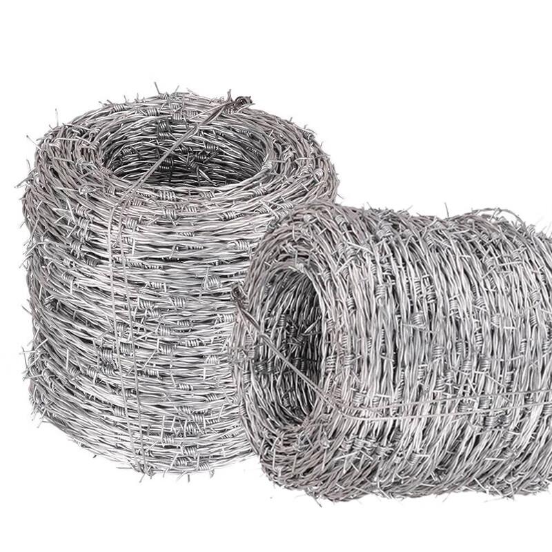 Barbed Wire Anti-Climb Security Fence