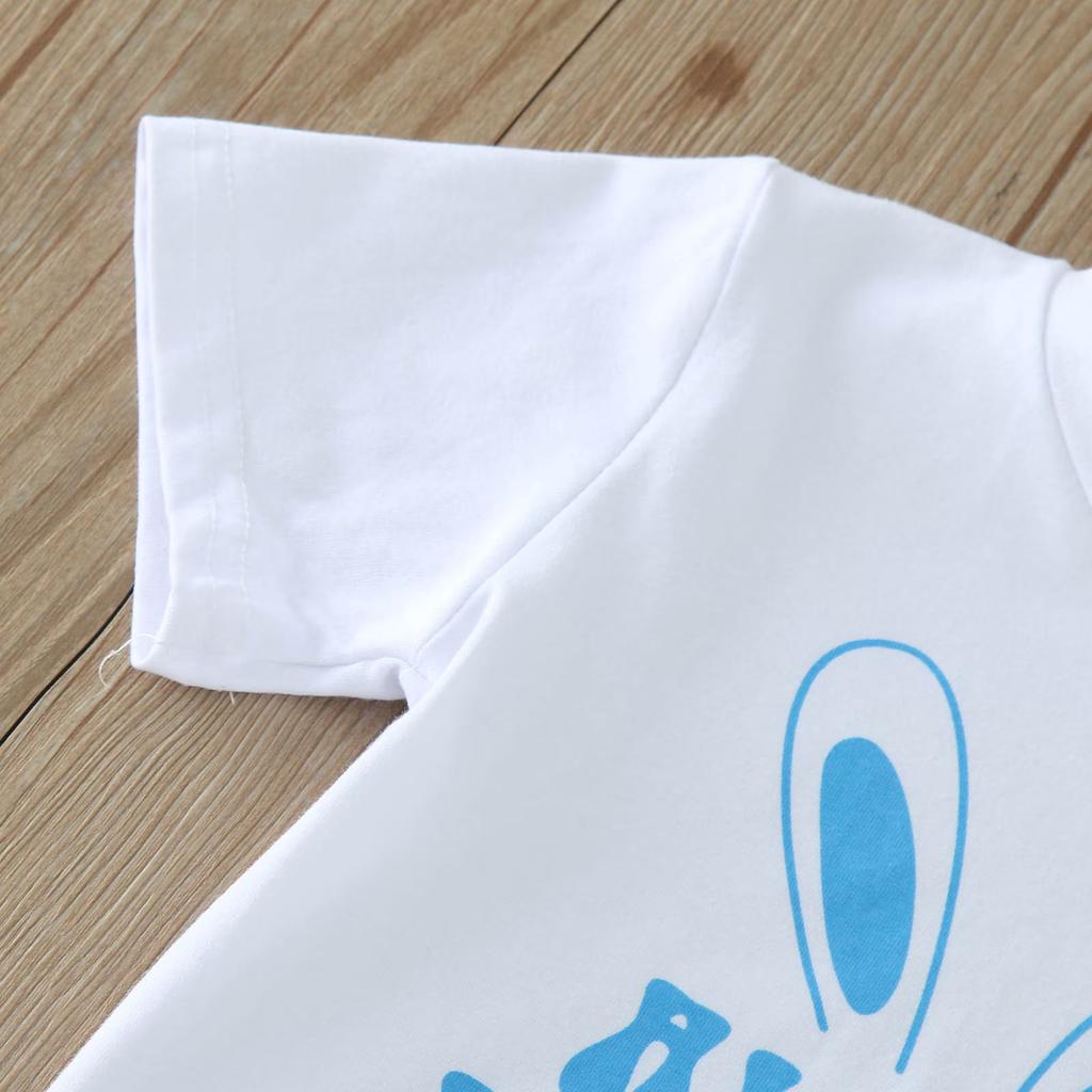 Kids Summer 2-Piece Outfit - Short Sleeve T-Shirt and Shorts Set for Boys and Girls