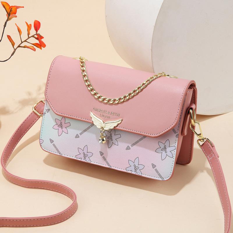 Crossbody bag women's new simple small square bag shoulder bag handbag birthday gift Valentine's Day commute