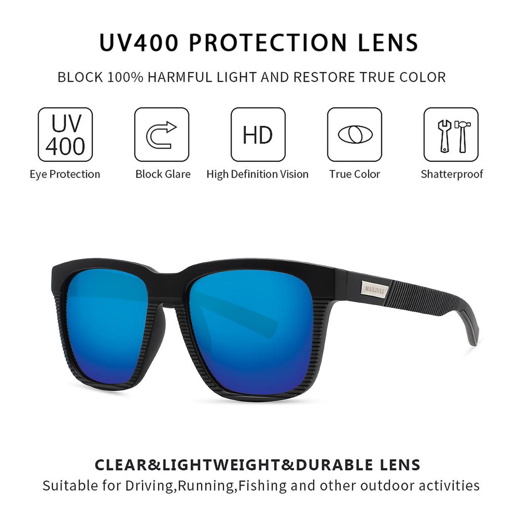 JULI Sunglasses for Women Men UV Protection Drive Fishing Treking Eyewear C8023