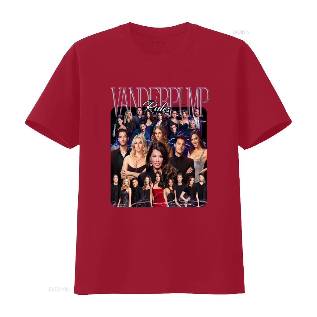 Maglietta Vintage Edizione Limitata di Vanderpump Rules per Donne e Uomini Stile Anni '90 Bootleg Omaggio vintage Lavata Morbida Versatile streetwear