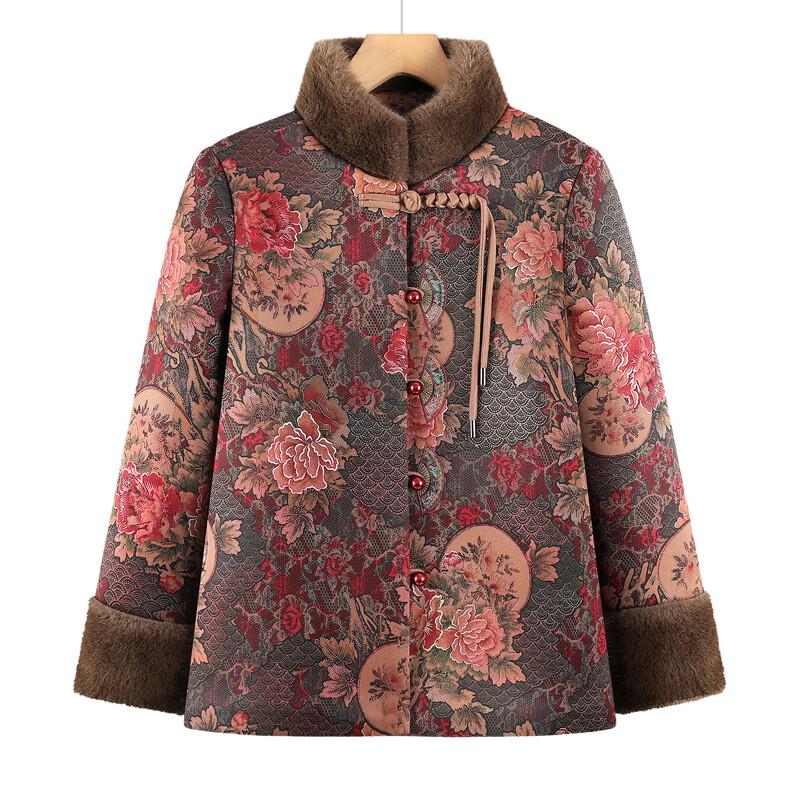 Women's Mid-Aged Winter Cotton Padded Coat