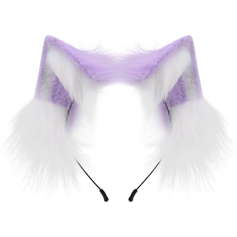 Handmade Fox Wolf Ears Headband Cute Costume Prop Kids Party Cosplay