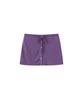 POEV Relaxed-Fit Layered Skirt Pants - Purple