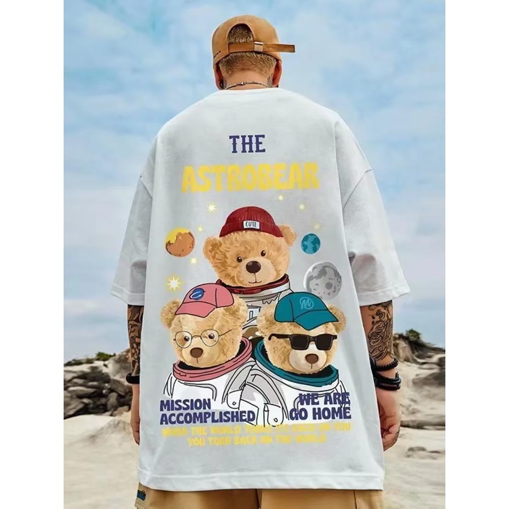 

Летняя новая повседневная свободная футболка с короткими рукавами, мужская модная свободная футболка с принтом, большой размер 8XL, хип-хоп, парная одежда, короткий рукав, хлопковый топ XXXXXL белый