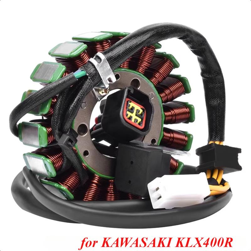 Motorcycle Generator Magneto Stator Coil Parts 32101-13E02 for KAWASAKI KLX400R 2003 2004 KLX 400R