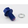KITACO Aluminum Drain Bolt (D-3S) Address V125 Let's 4 Let's 5 GSX125 etc. 772-2415000