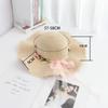 Beach Vacation Beach Straw Hat for Women, Foldable UV Resistant Sunshade Hat