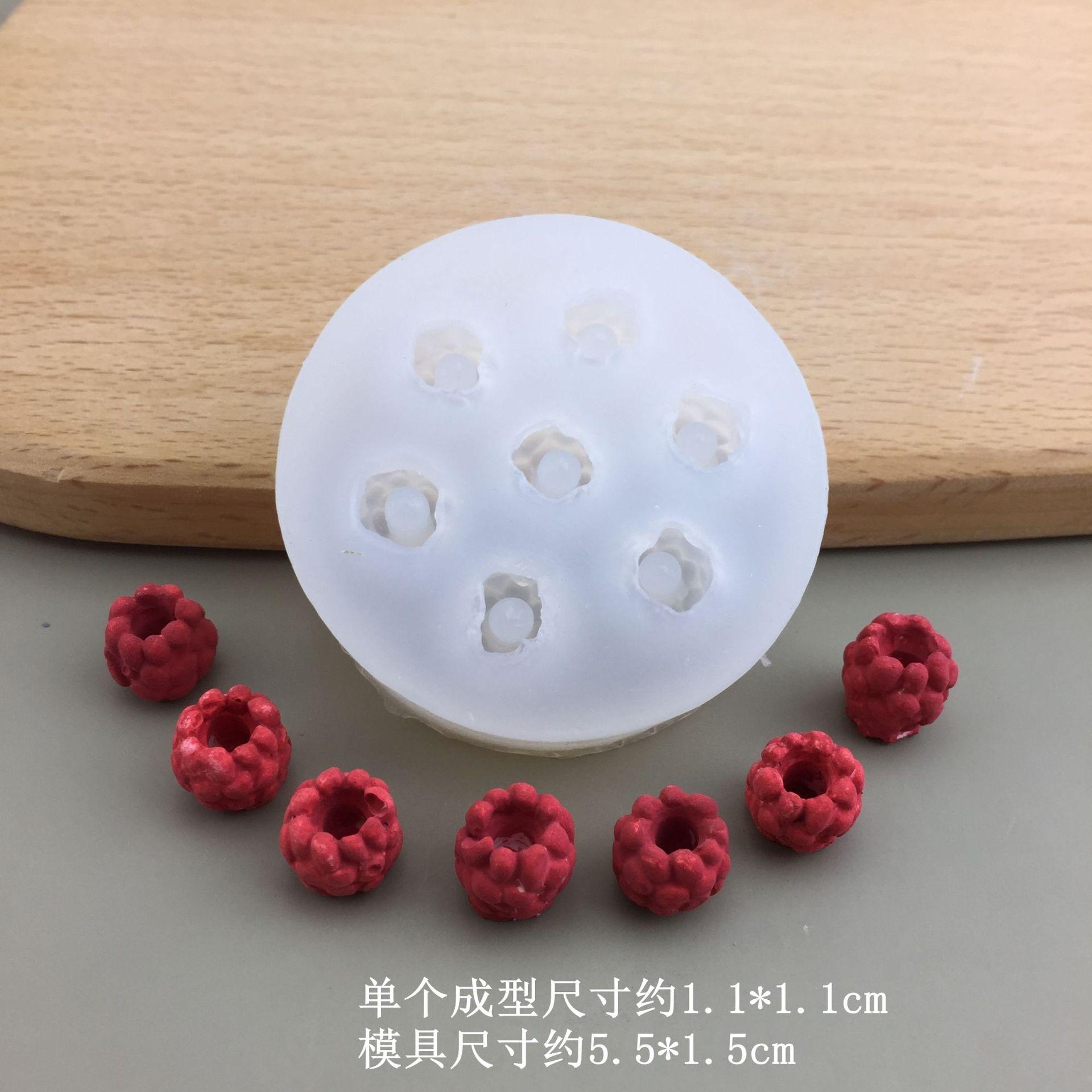 

Blueberry Raspberry Silicone Mold 3D Fruit Berries Chocolate Fondant Mould DIY Cupcake Cupcake Topper Cake Decor Moulds