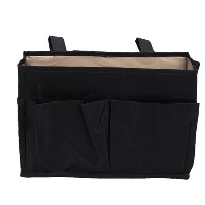 Bedside Tool Organizer Hanging Storage Bag for Bunk Bed Dormitory Bedrail Storing Books Glasses Mobile Phones Cables