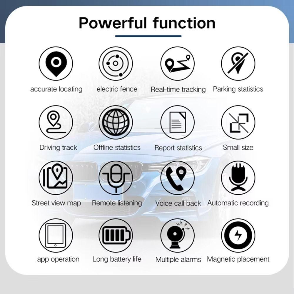 Strong Magnetic Mini GPS Positioner Anti-lost Device Car Tracking Device  Children