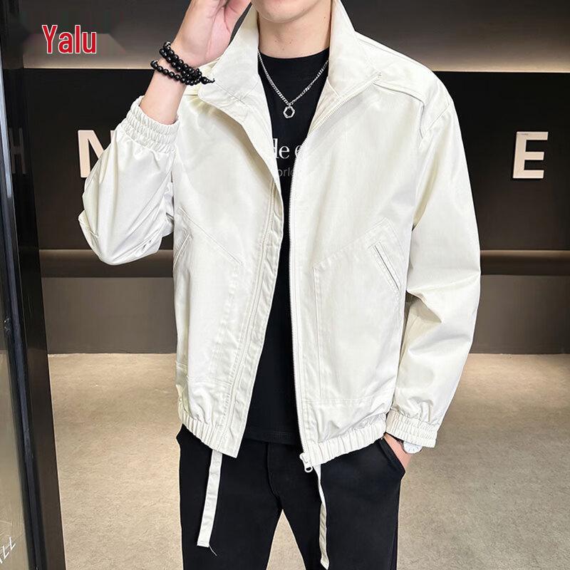 Yalu Herren Freizeitjacke mit Stehkragen für Outdoor